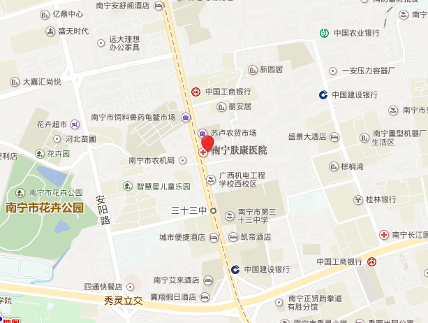 济南肤康医院来院路线